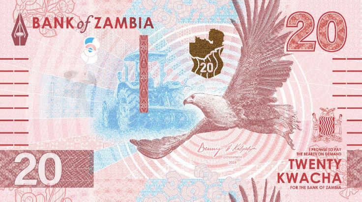 (591) ** PNew (PN63) Zambia - 20 Kwacha (2024(2025))